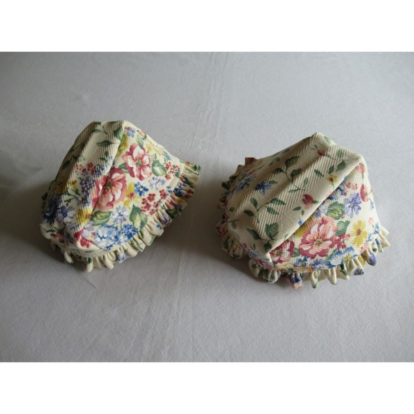 Lot of 2x Longaberger Cilantro Spring Floral Liner #2071638 USA Made 100% Cotton - Picture 11 of 12